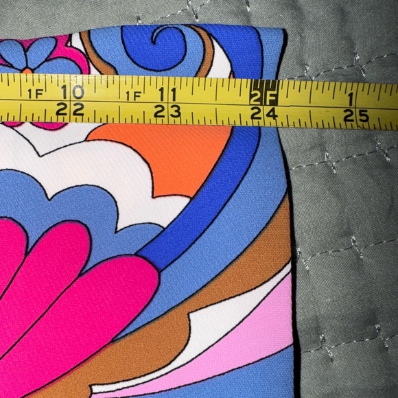 INTEMPO WOMEN'S MIDI DRESS MULTICOLOR LONG SLEEVE WRAP DRESS SIZE XS - Picture 12 of 15